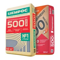 Цемент Цемрос М500 Д0 ЦЕМ I 42,5 50 кг Цемент Цемрос М500 Д0 ЦЕМ I 42,5 50 кг