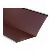 Ендова для металлочерепицы коричневая 200х200х2000 мм Ендова для металлочерепицы коричневая 200х200х2000 мм