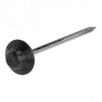 Гвозди Ондулин чёрные 3,55х75 мм (100 шт.) Гвозди Ондулин чёрные 3,55х75 мм (100 шт.)