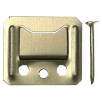 Кляймеры оцинкованные № 4 с гвоздями (100 шт.)