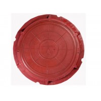 Люк полимерно-песчаный садовый красный 750х50 мм Люк полимерно-песчаный садовый красный 750х50 мм