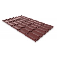Металлочерепица коричневая 0,4х1180х2220 мм Металлочерепица коричневая 0,4х1180х2220 мм