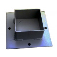 Оголовок для винтовой сваи-стойки 70х70 мм Оголовок для винтовой сваи-стойки 70х70 мм