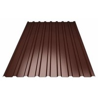 Профнастил С-8 коричневый 1200х2000 мм Профнастил С-8 коричневый 1200х2000 мм