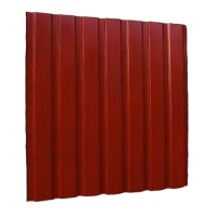 Профнастил С-8 красный 1200х2000 мм Профнастил С-8 красный 1200х2000 мм
