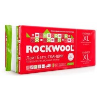 Роквул лайт баттс Скандик 100х600х1200 мм (4,32 м2) Роквул лайт баттс Скандик 100х600х1200 мм (4,32 м2)