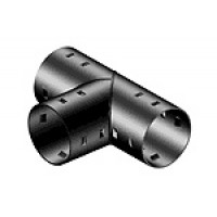 Тройник для дренажных труб d160 мм Тройник для дренажных труб d160 мм