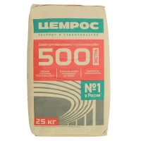Цемент Цемрос М500 Д0 ЦЕМ I 42,5 25 кг Цемент Цемрос М500 Д0 ЦЕМ I 42,5 25 кг