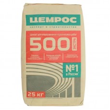 Цемент Цемрос М500 Д0 ЦЕМ I 42,5 25 кг